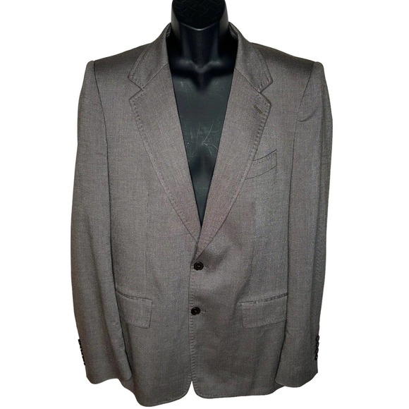 Zara Other - Zara Men's Sport Coat Size 44 Taupe Brown 2 Button Blazer Suit Jacket